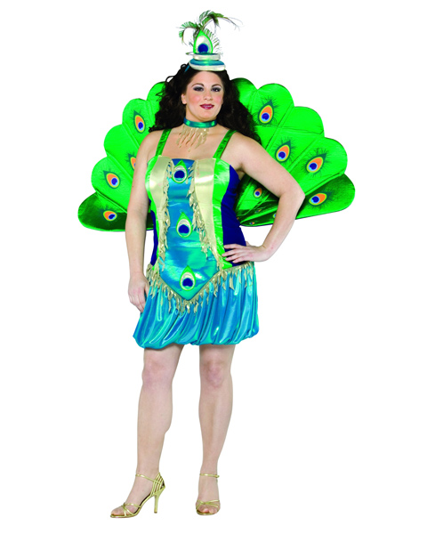 Plus Size Peacock Costume for Adult : Costumes Life