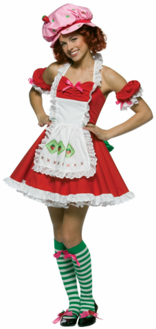 Strawberry Shortcake Teen Costume : Costumes Life
